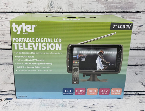 Tyler ttv701 televisore - ttv701-7, 7"