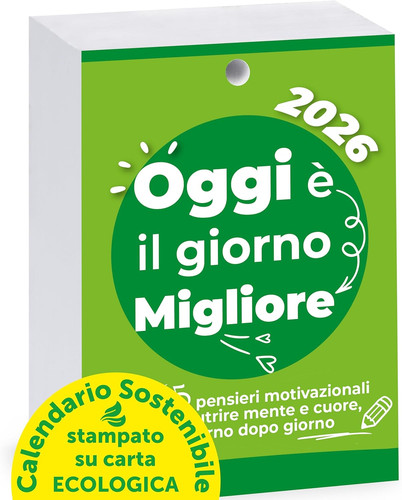 Calendario motivazionale 2026 - calendario,