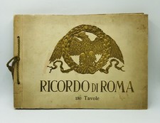 Ricordo di Roma 130 Tavole Vedute Sculture Quadri