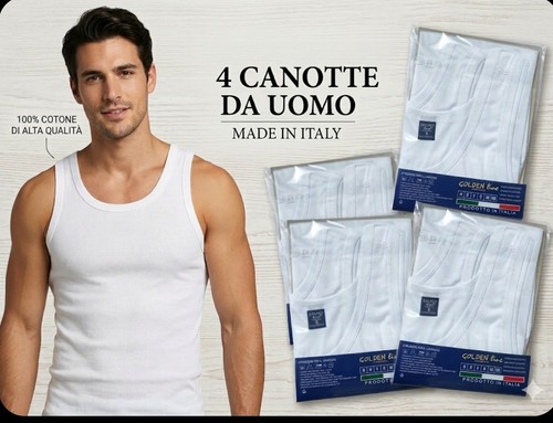 Canotte uomo spalla larga - canotte,