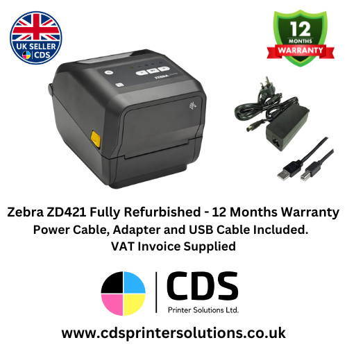 Zebra zd421t 300dpi usb - zd421t,