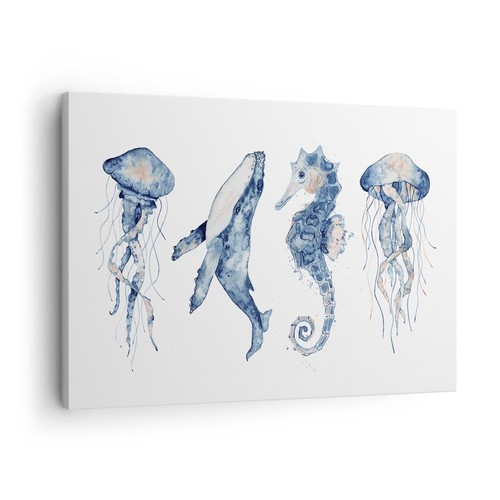 Quadro tela 70x50cm animali - tela,