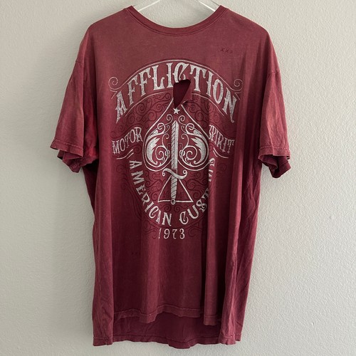Affliction shirt uomo - t-shirt,