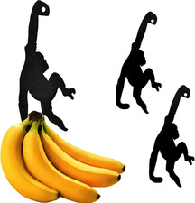 2 Pezzi Porta Banana Scimmia