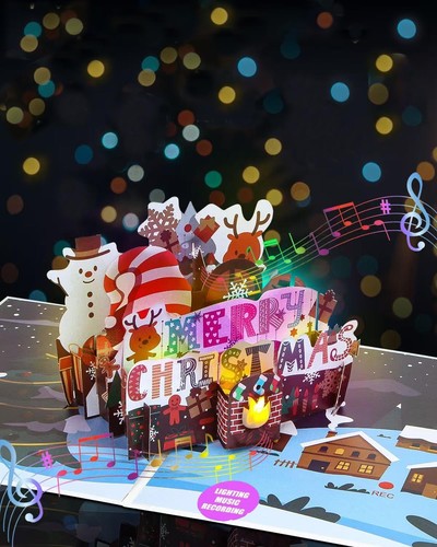 Biglietti natale pop - biglietti, pop-up
