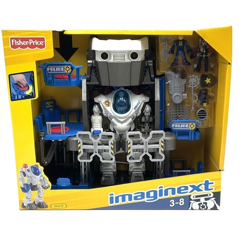 Imaginext robot police - imaginext,