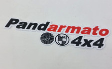 Stemma Logo Fregio Scritta Pandarmato Stampa 3D ,accessori auto ,Fiat  Panda 4x4