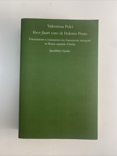 Voce fuori coro - , di