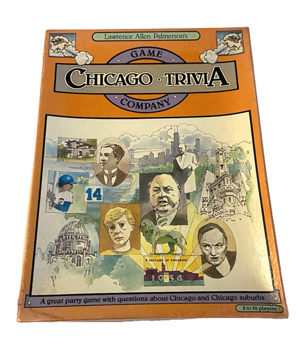 Chicago trivia game vintage - trivia,