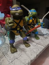 Teenage Mutant Ninja Turtles Giant 89 Jumbo Tmnt LEONARDO E DONATELLO G. Prez. 