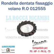 Rondella dentata fissaggio