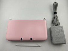 [A-rank] Console Nintendo 3DS LL XL rosa bianco con caricatore/stilo