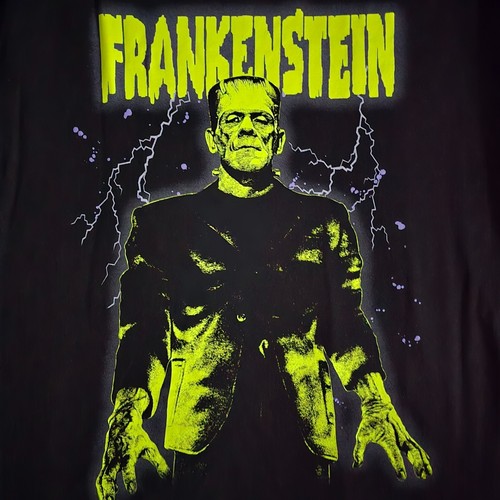 Frankenstein glow camicia uomo - frankenstein,