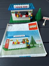 Lego Classic Town 675 Snack Bar, 100% completo con istruzioni