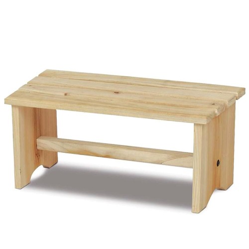 Sgabello legno naturale - sgabello,