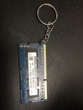 Computer ram keychain