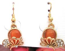 Orecchini farfalle strass