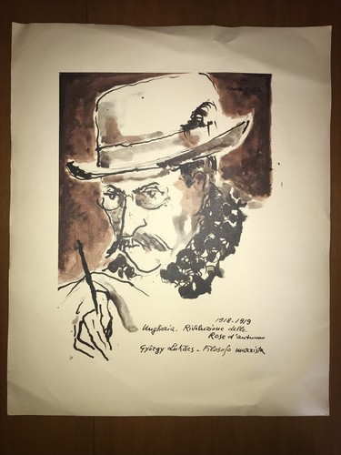 Litografia gyorgy lukacs - gyorgy, di