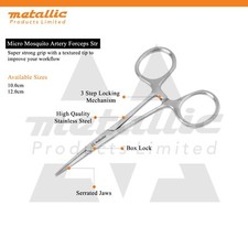 Pinza chirurgica termostato