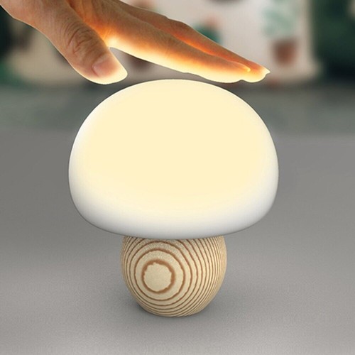 Led night light cute mushroom - night,