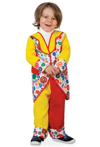 Costume carnevale clown knopfi - carnevale,