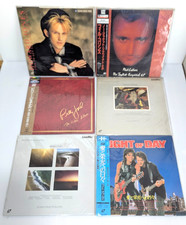 LaserDisc lotto di 6 titoli musicali e cinematografici - Phil Collins,...