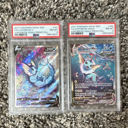Pokemon 2021 vaporeon vmax - pokemon, v
