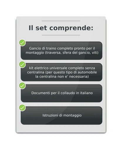 Gancio traino estraibile - gancio, di