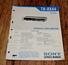 Sony TA AX44 Amplificatore