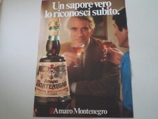 advertising Pubblicità 1982 AMARO MONTENEGRO