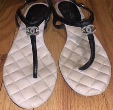 Sandali Chanel perizoma donna