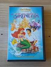 LA SIRENETTA - VHS WALT DISNEY I CLASSICI VS 4334 DA VENDITA