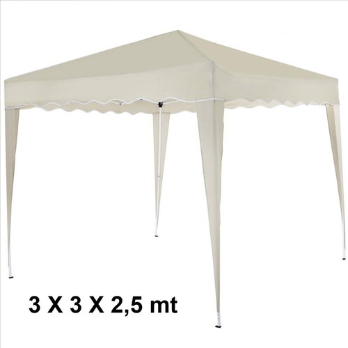 Gazebo 3x3x2 pieghevole - gazebo, 3x3x2,5