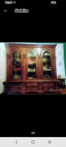Libreria artigianale legno - libreria,
