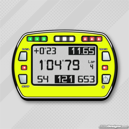 Adesivo gel stile - gel, giallo