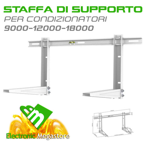Staffa condizionatori - staffa,