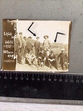 Nemi, Lago,gruppo Di Uomini,12 Maggio 1907, Animata, Foto Storica, Very Rare