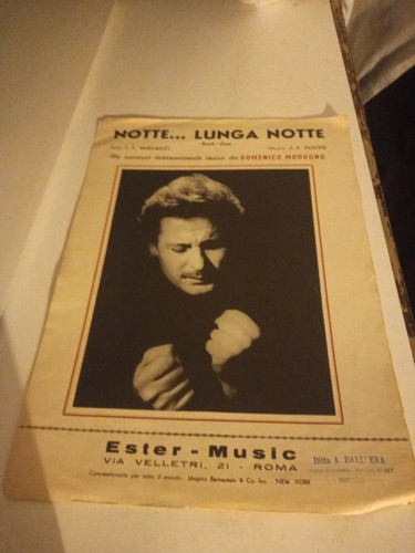 Spartito notte lunga - spartito, notte...