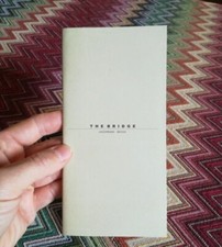 THE BRIDGE FASCICOLO RICAMBIO RICARICA INDIRIZZI RUBRICA TELEFONICA NUOVO.