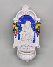 ACQUASANTIERA VINTAGE CERAMICA