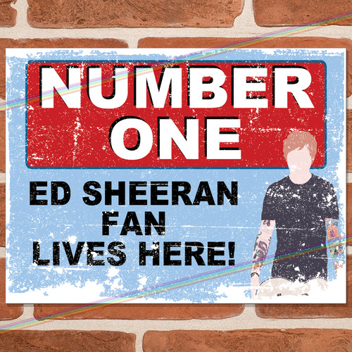 Insegna latta sheeran - insegna, di