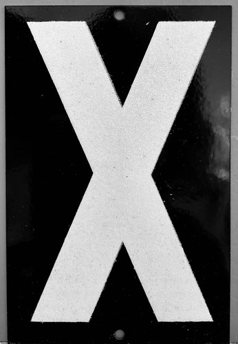 Casa riflettente lettere - riflettente,
