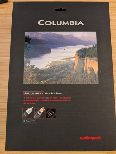 Audioquest columbia rca - columbia,