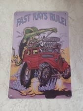 Retro Hot Rod FAST RATS RULE