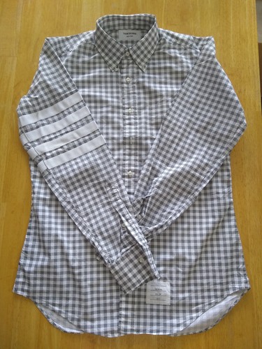 Thom browne grigio quadri - thom,