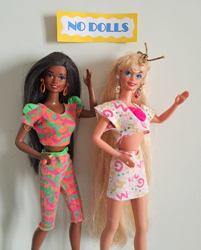 1990 coppia outfit barbie - 1990,