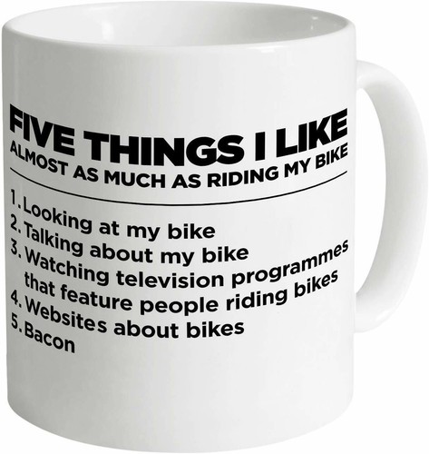 Tazza bici cinque - -, che
