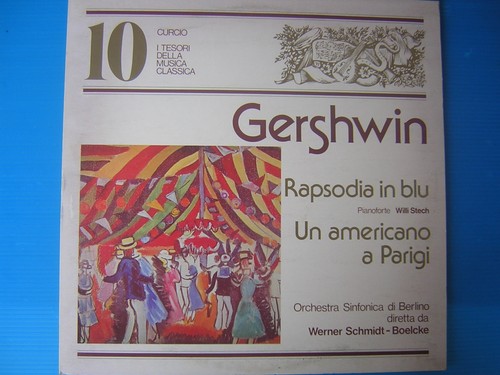 Gershwin rapsodia blu - lp,