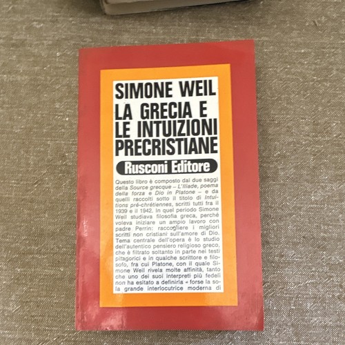 Simone weil grecia e le - grecia,