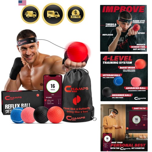 Boxe reflex ball set con - boxe,